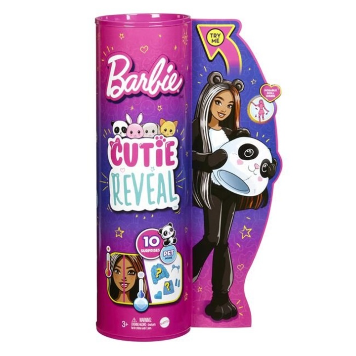 Кукла Barbie Reveal Panda Box, Mattel, 10x32 см, 3 години +