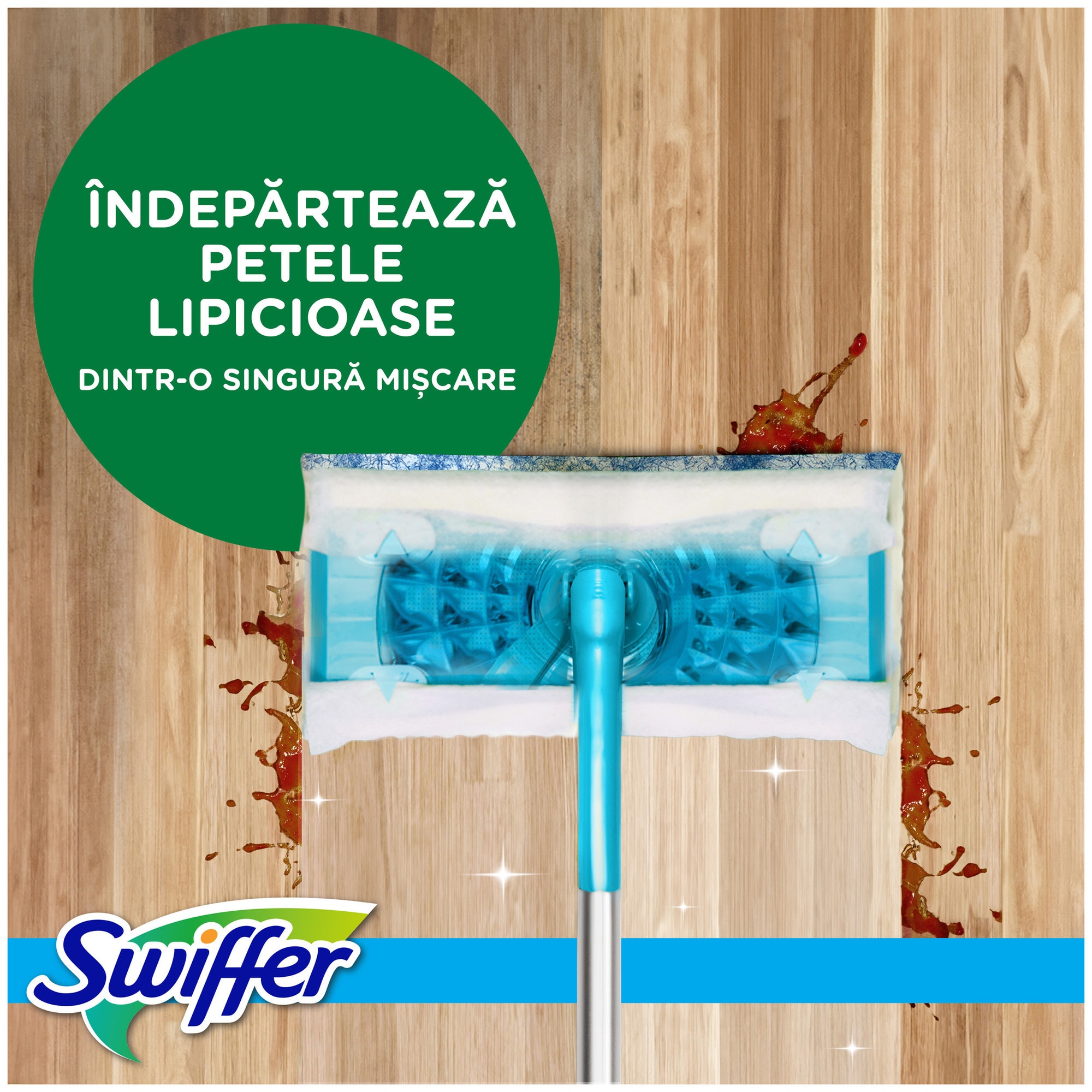 Rezerve lavete umede pentru pardoseala Swiffer Sweeper Lemon, 40
