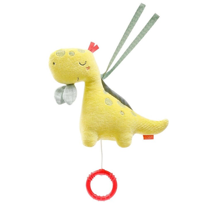 Мини музикална играчка - динозавър