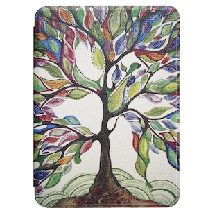 Husa pentru Kindle Paperwhite 2021 6.8 inch ultra-light Aiyando, nature tree