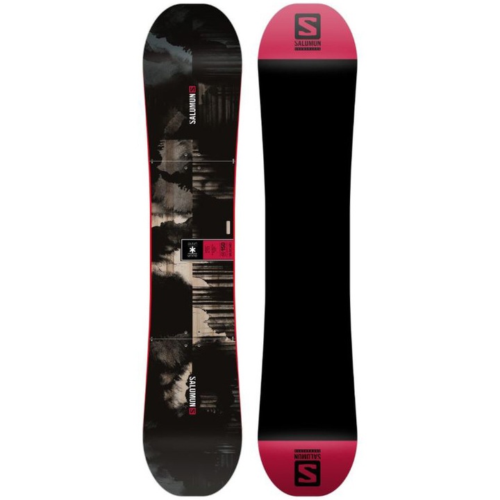 Placa snowboard Salomon WILD CARD, Unisex, 150cm, negru/multi