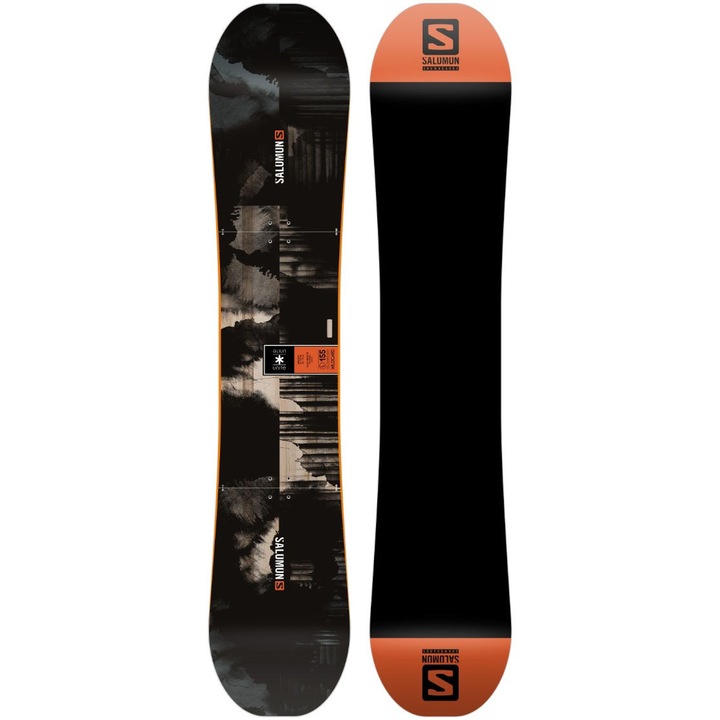 Placa snowboard Salomon WILD CARD, Unisex, 155cm, negru/multi