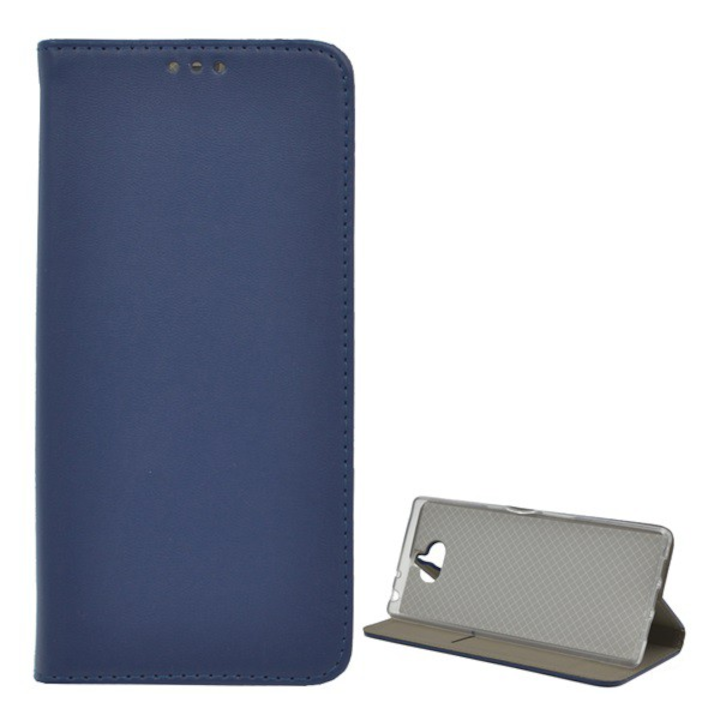 Husa telefon, Gigapack, Piele, Pentru Sony Xperia 10 plus, Albastru