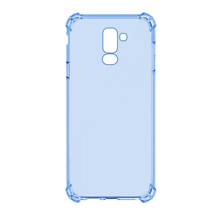 Szilikon telefonvédő (közepesen ütésálló, légpárnás sarok) KÉK [Samsung Galaxy A6+ (2018) SM-A605F] (5996457778829)