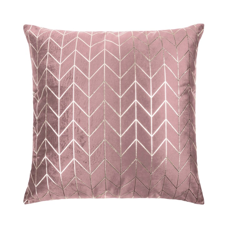 Fata de perna Nord, Spod Igły i Nitki, Poliester, 45 x 45 cm, Roz pudrat