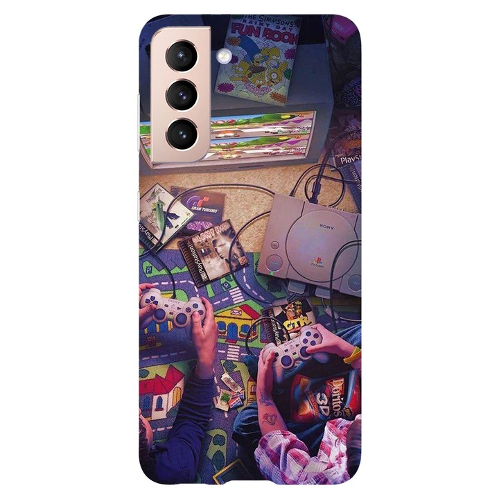 Husa compatibila cu Samsung Galaxy S22 Plus model Classic game, Silicon, TPU, Viceversa