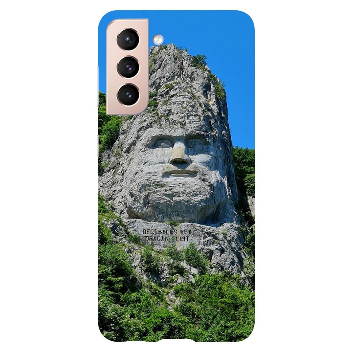 Husa compatibila cu Samsung Galaxy S22 Plus model Decebal Rex, Silicon, TPU, Viceversa