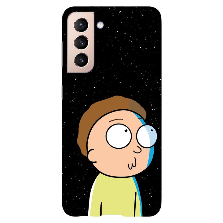 Капак, съвместим с модел Samsung Galaxy S22 Ultra Hi am Morty, силикон, TPU, обратното