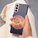 Кейс съвместим с Samsung Galaxy S20 Ultra модел Orange Moon, силикон, TPU, обратното