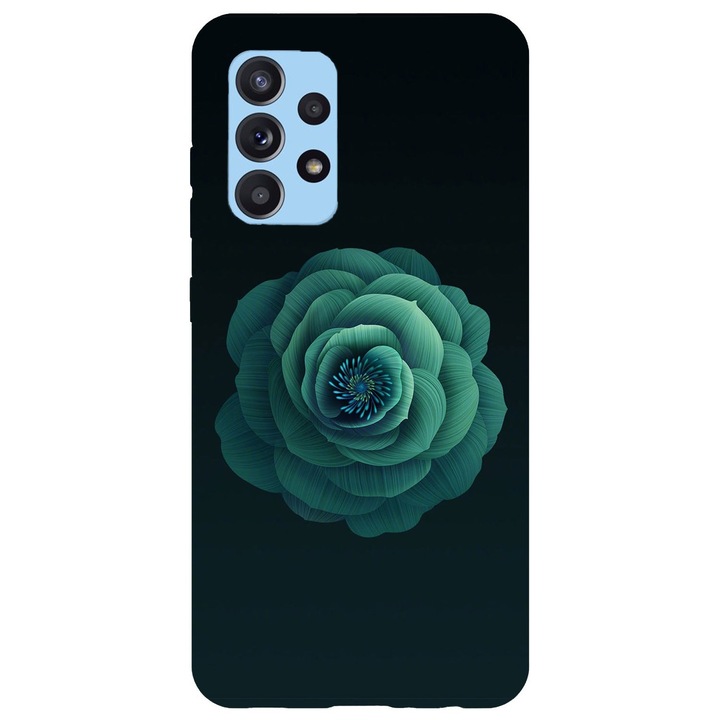 Husa compatibila cu Samsung Galaxy A72 4G model Bloosom, Silicon, TPU, Viceversa
