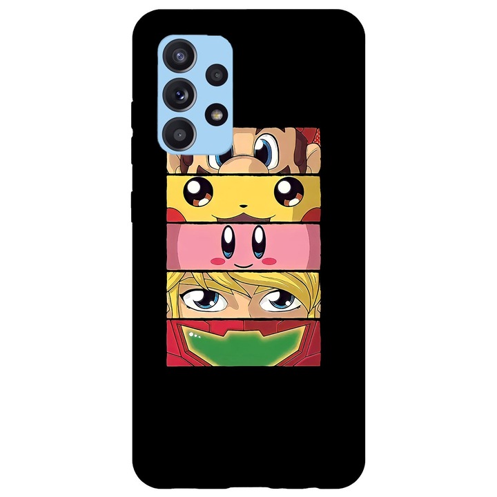 Husa compatibila cu Samsung Galaxy A33 5G model All eyes on Nintendo, Silicon, TPU, Viceversa