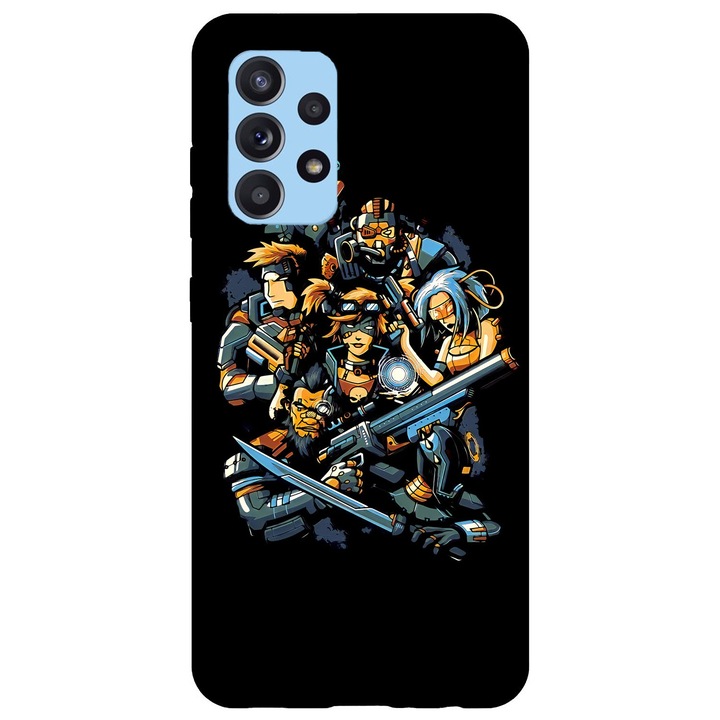 Husa compatibila cu Samsung Galaxy A72 4G model Borderlands, Silicon, TPU, Viceversa