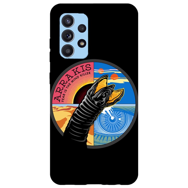 Кейс съвместим с Samsung Galaxy A42 5G модел Arrakis, силикон, TPU, обратното