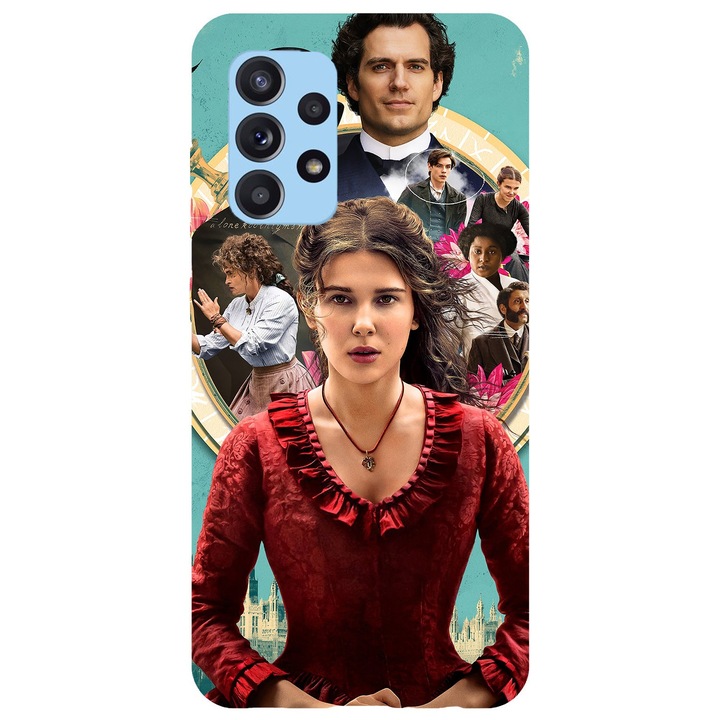 Husa compatibila cu Samsung Galaxy A52 4G model Enola Holmes, Silicon, TPU, Viceversa