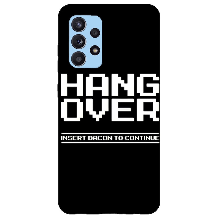 Кейс съвместим с Samsung Galaxy A51 5G модел Hangover, силикон, TPU, обратното