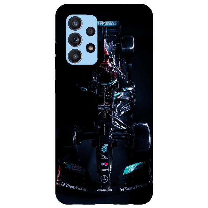 Husa compatibila cu Samsung Galaxy A72 5G model Formula One, Silicon, TPU, Viceversa