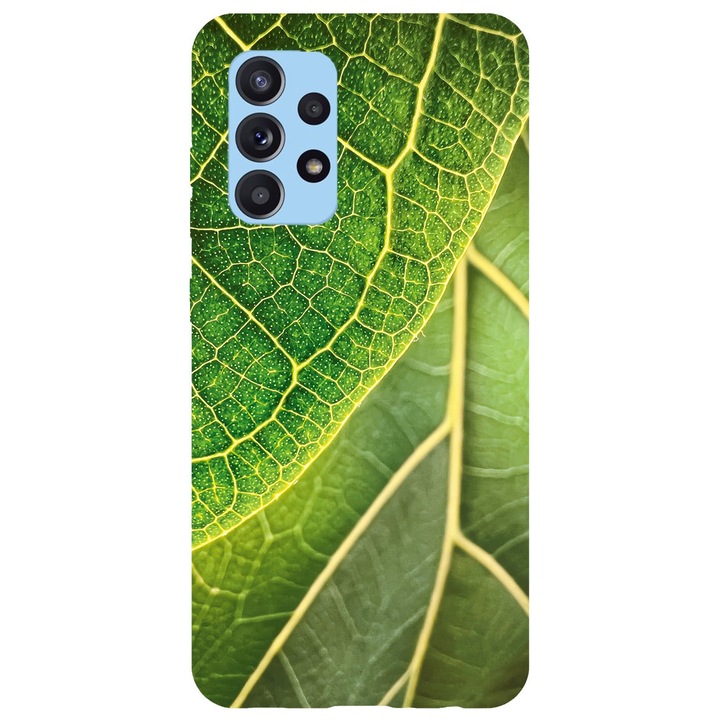 Husa compatibila cu Samsung Galaxy A72 5G model Leaf, Silicon, TPU, Viceversa
