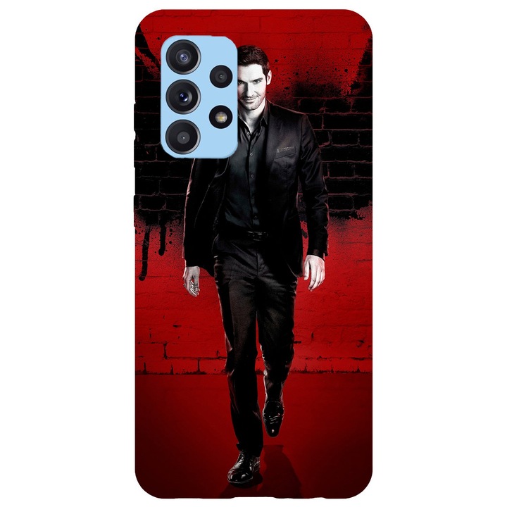 Husa compatibila cu Samsung Galaxy A72 5G model Lucifer, Silicon, TPU, Viceversa