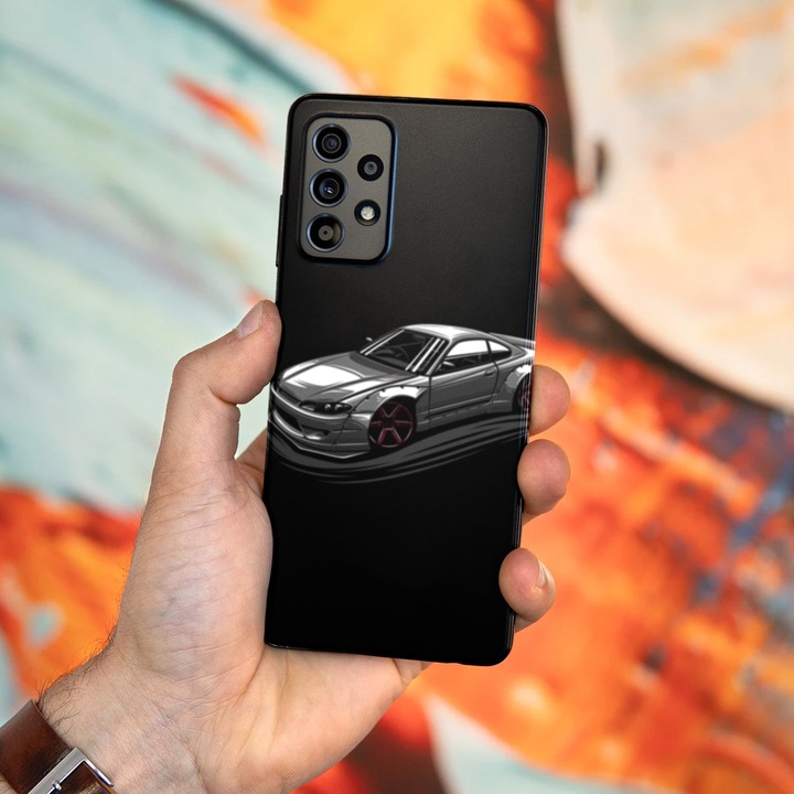 Husa compatibila cu Samsung Galaxy A72 4G model Nissan Silva S15, Silicon, TPU, Viceversa