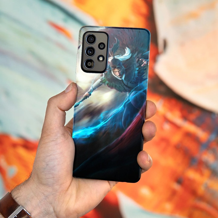 A tok kompatibilis a Samsung Galaxy A73 5G Jiang Ziya modellel, szilikonnal, TPU-val, Viceversával