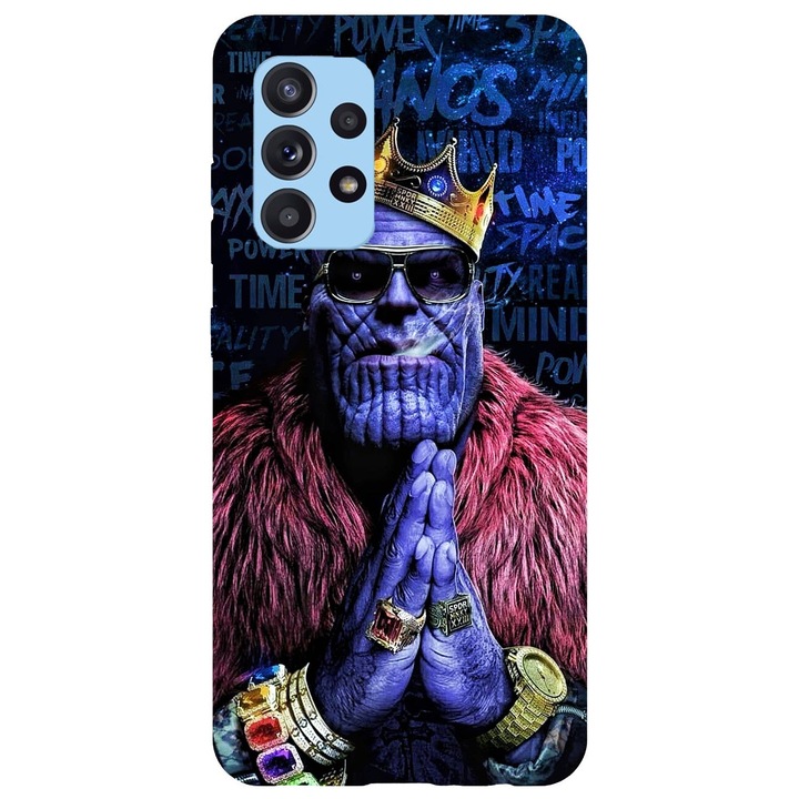 Husa compatibila cu Samsung Galaxy A72 5G model Perfectly Balanced, As All Things Should Be Thanos, Silicon, TPU, Viceversa