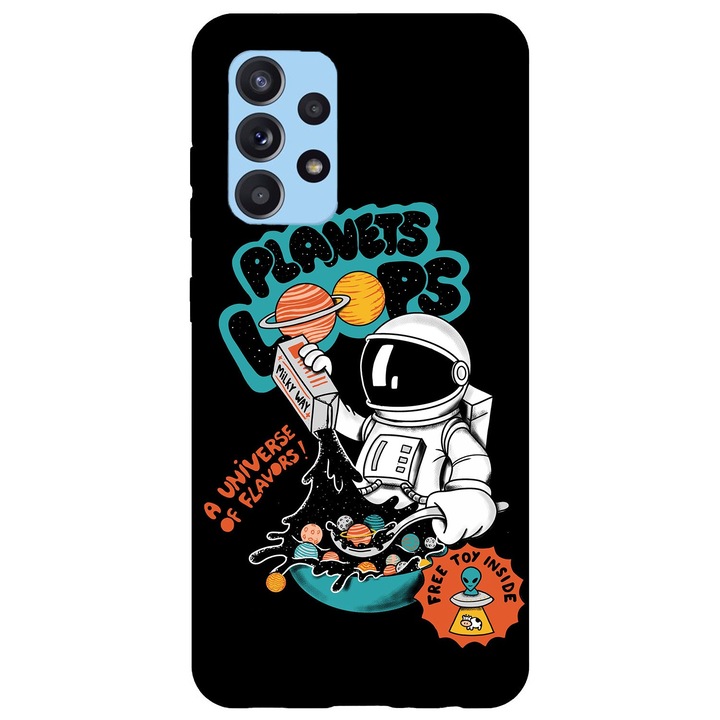 Husa compatibila cu Samsung Galaxy A72 5G model Planet loop universe flavor, Silicon, TPU, Viceversa