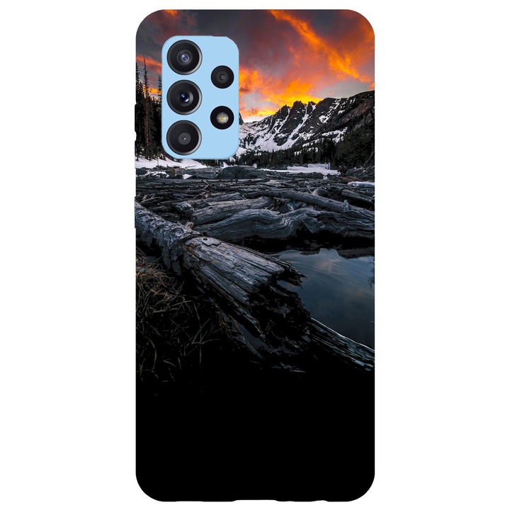 Husa compatibila cu Samsung Galaxy A52 4G model Dream Lake, Silicon, TPU, Viceversa