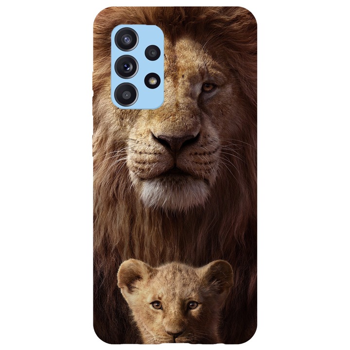 Калъф, съвместим с модел Samsung Galaxy A51 5G The Lion King, силикон, TPU, обратно