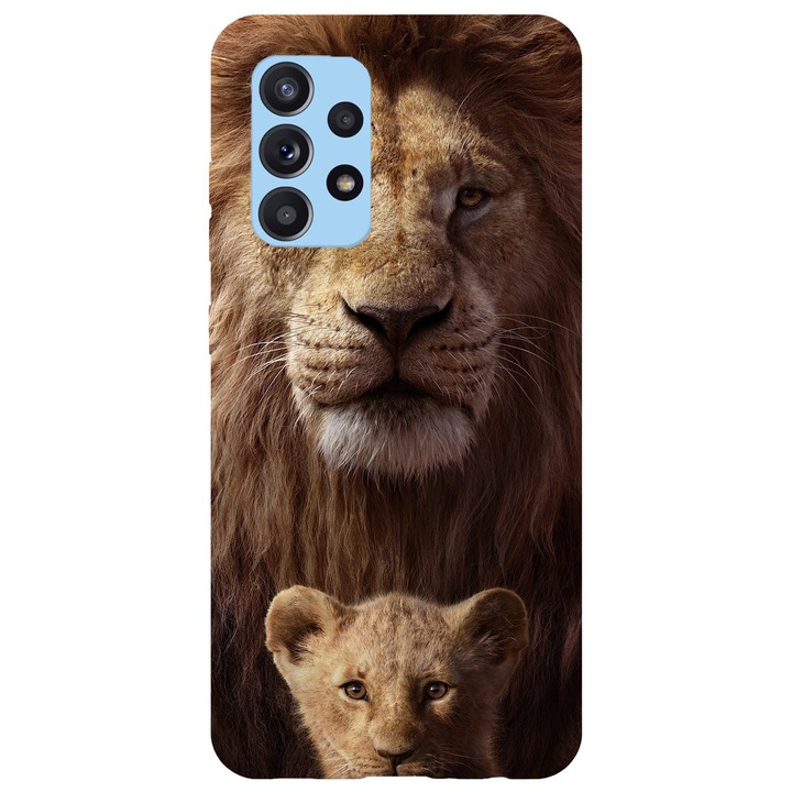 Husa compatibila cu Samsung Galaxy A22 4G model The Lion King, Silicon, TPU, Viceversa
