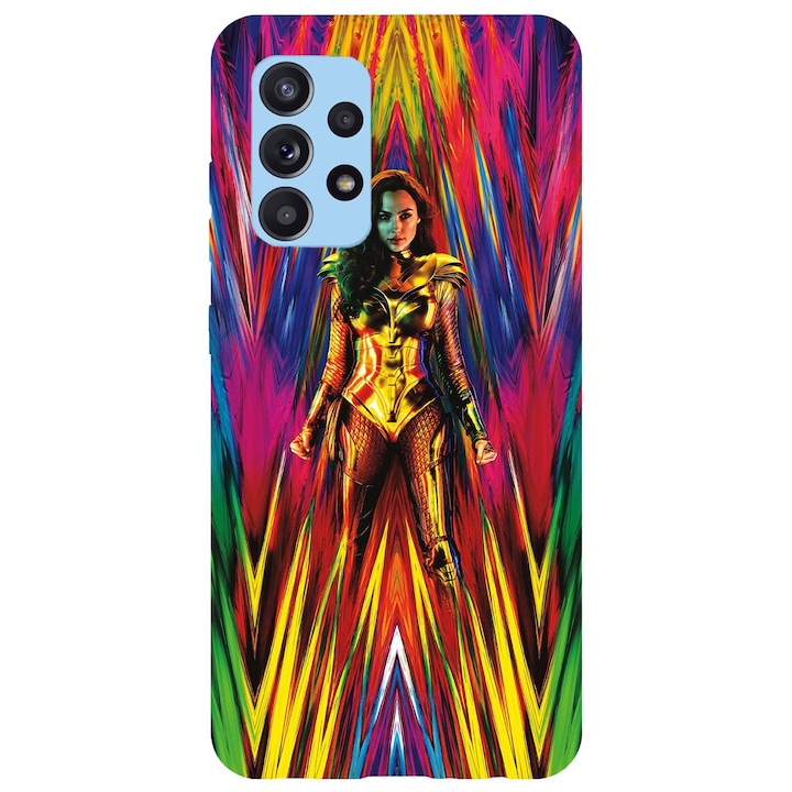 Husa compatibila cu Samsung Galaxy A72 5G model Wonder Woman 1984, Silicon, TPU, Viceversa