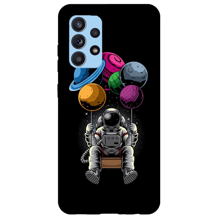 Husa compatibila cu Samsung Galaxy A72 4G model Space travel, Silicon, TPU, Viceversa
