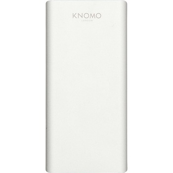 Acumulator extern + husa de protectie Knomo, 10.000 mAh, White Acumulator extern + husa de protectie Knomo, 10.000 mAh, White