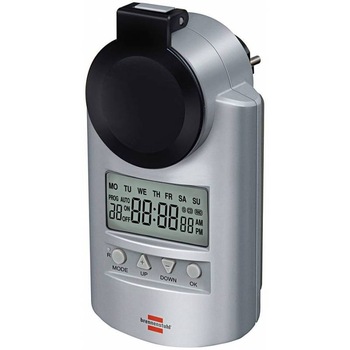 Priza cu timer digital DT, 20 de programari/zi, protectie IP44, Brennenstuhl Priza cu timer digital DT, 20 de programari/zi, protectie IP44, Brennenstuhl