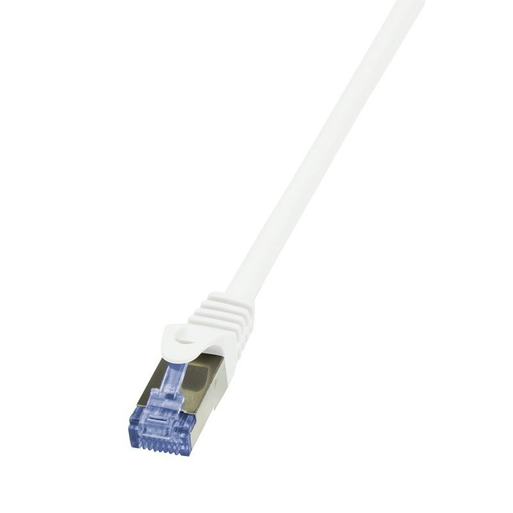 Пач кабел 1м, Logilink, категория 7, RJ-45, бял