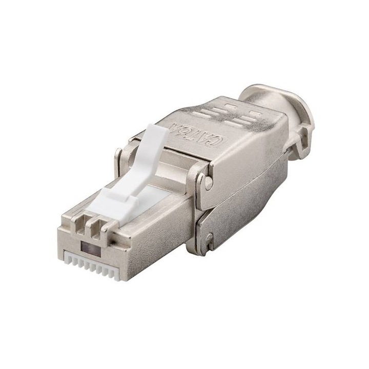 Mufa RJ45 8/8, CAT 6A, STP, Tool-free, ecranata