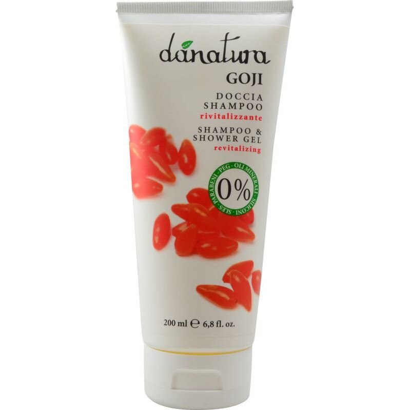 Sampon si gel de dus, Danatura, cu goji - 200ml