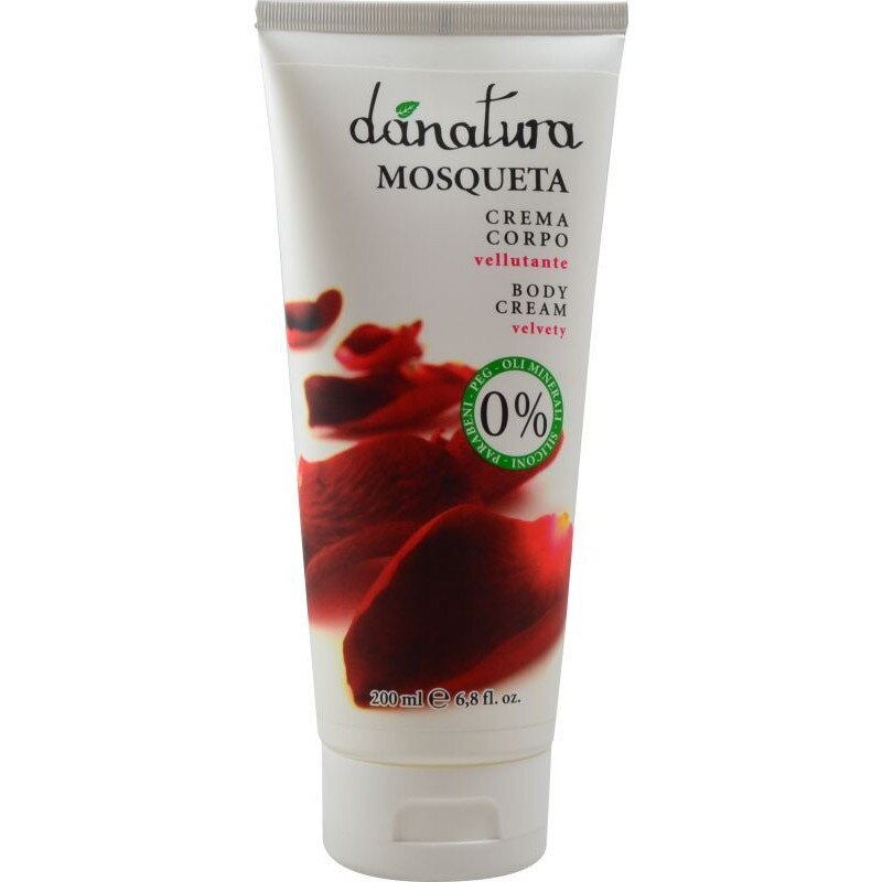 Crema de corp, Danatura, cu ulei de trandafir - 200ml