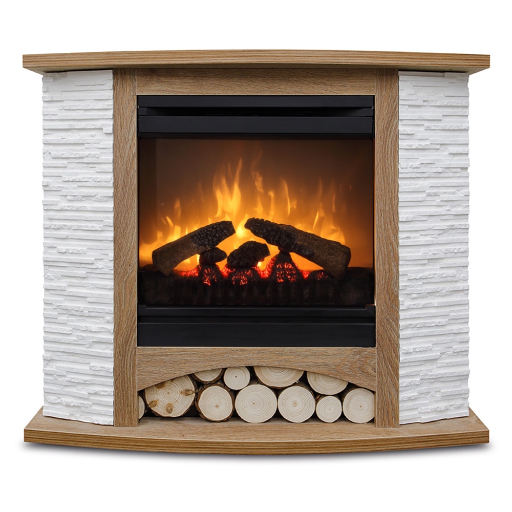 Semineu Faro Stejar - cu focar electric 3D Dimplex Optiflame DF2010-EU cu sunet