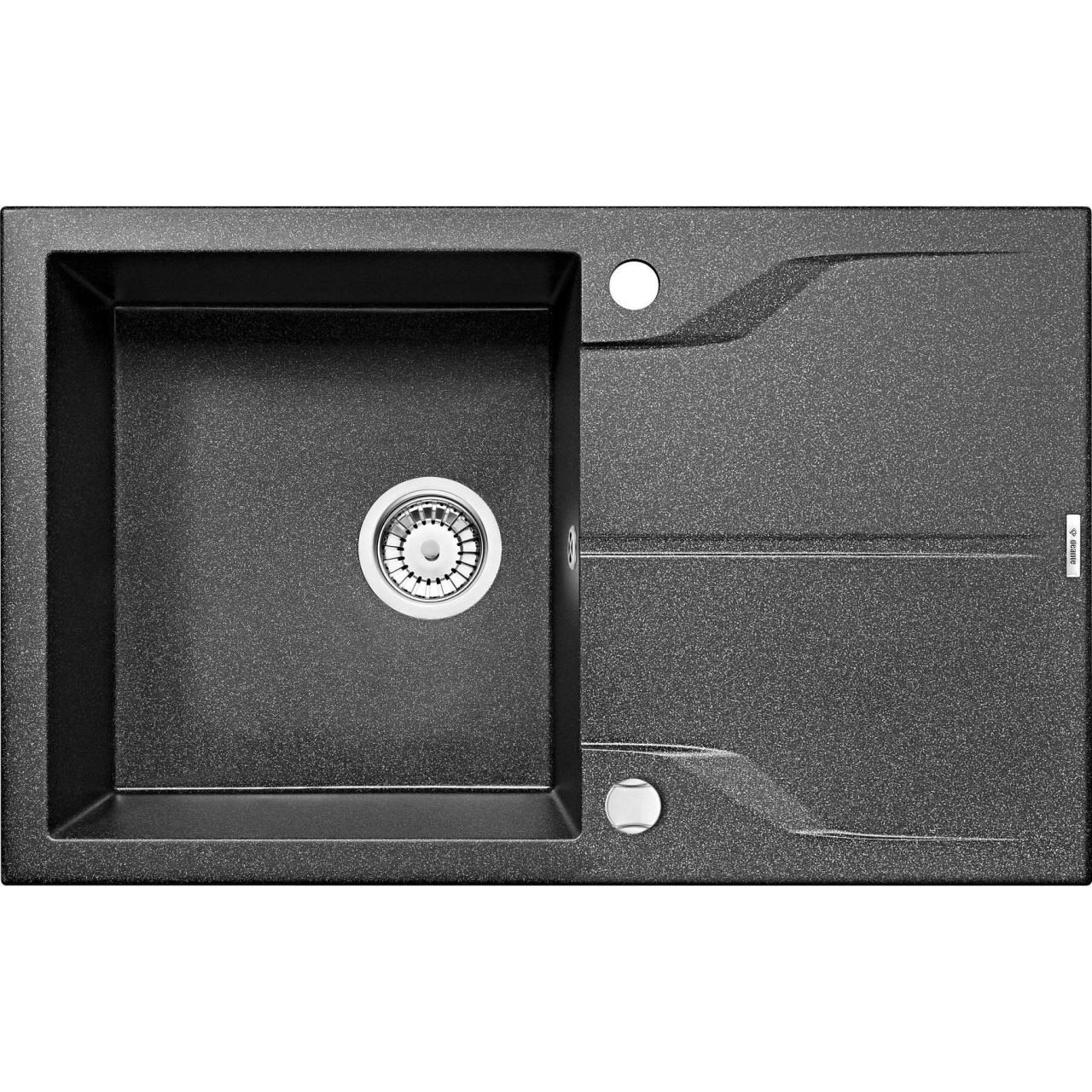 Chiuveta cu ​​golire Andante 49 x 78cm grafit (ZQN_2113)