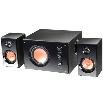 Boxe PC Tracer Code, 2.1, 12W RMS , Negru Boxe PC Tracer Code, 2.1, 12W RMS , Negru