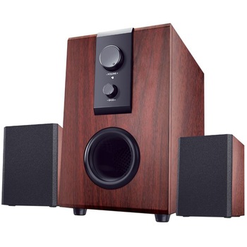 Boxe PC Tracer City, 2.1, 14W RMS, Brown Boxe PC Tracer City, 2.1, 14W RMS, Brown