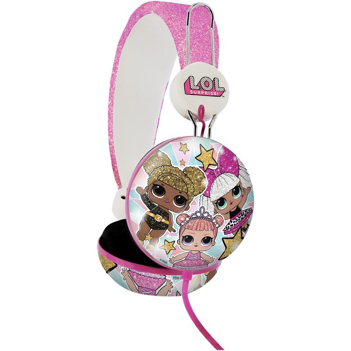 Casti Adolescenti OTL, L.O.L. Surprise Glitter Glam