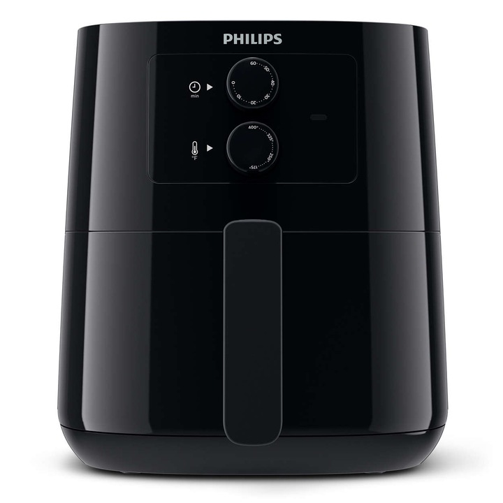 Philips Airfryer Essential HD9200/90 Forrólevegős sütő, 1400W, Fekete