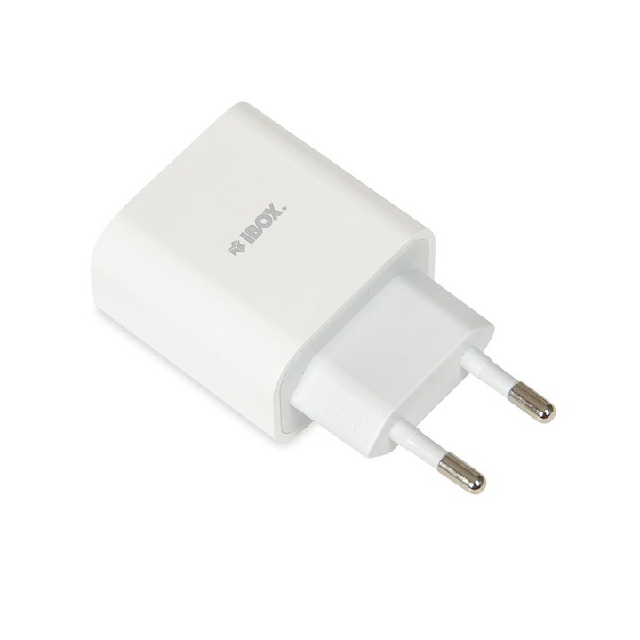 IBox C-37 Hálózati USB töltő + Lighning kábel (5V / 3A) (ILUC37W)