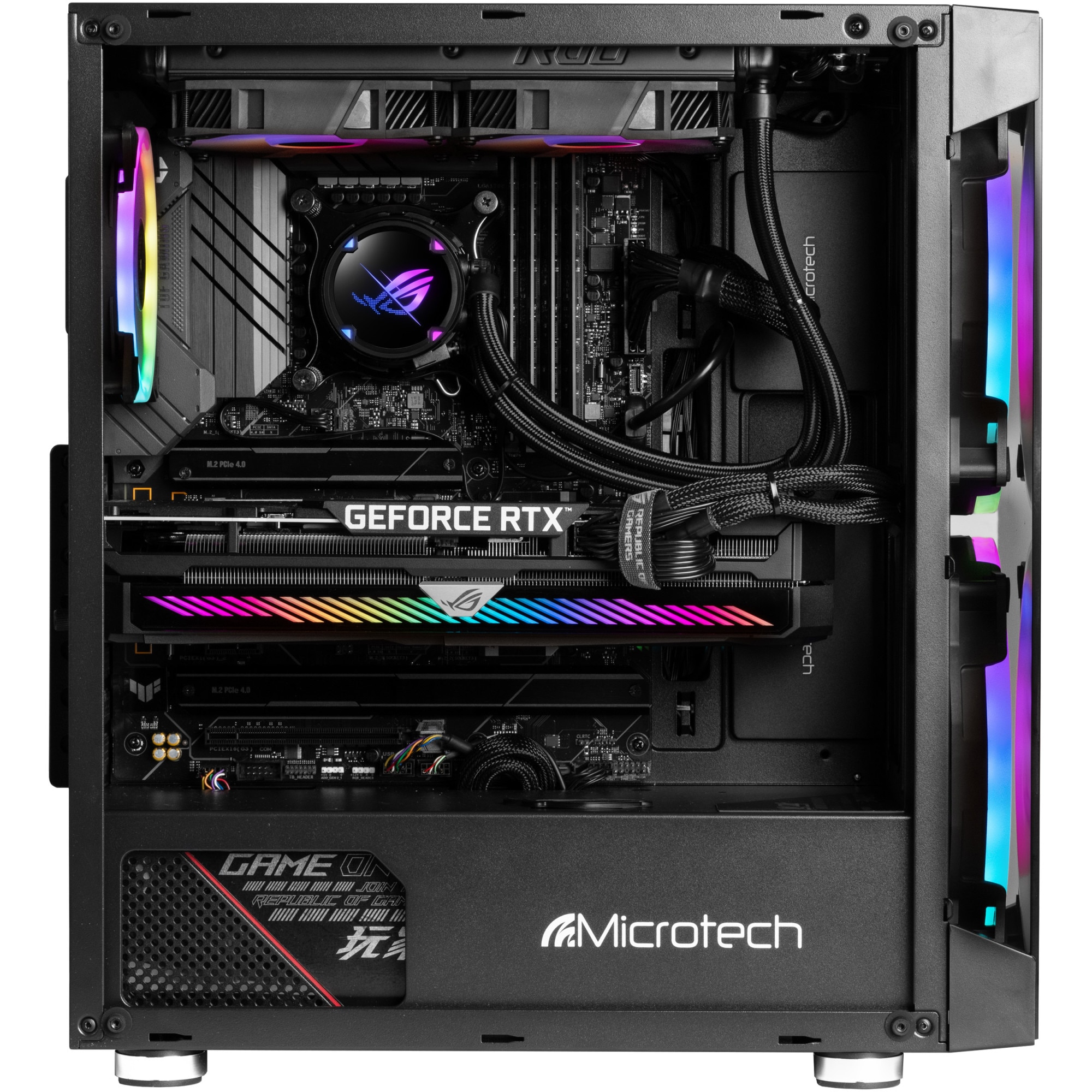 Sistem Desktop PC Gaming Microtech Ludix cu procesor Intel Core i5 ...