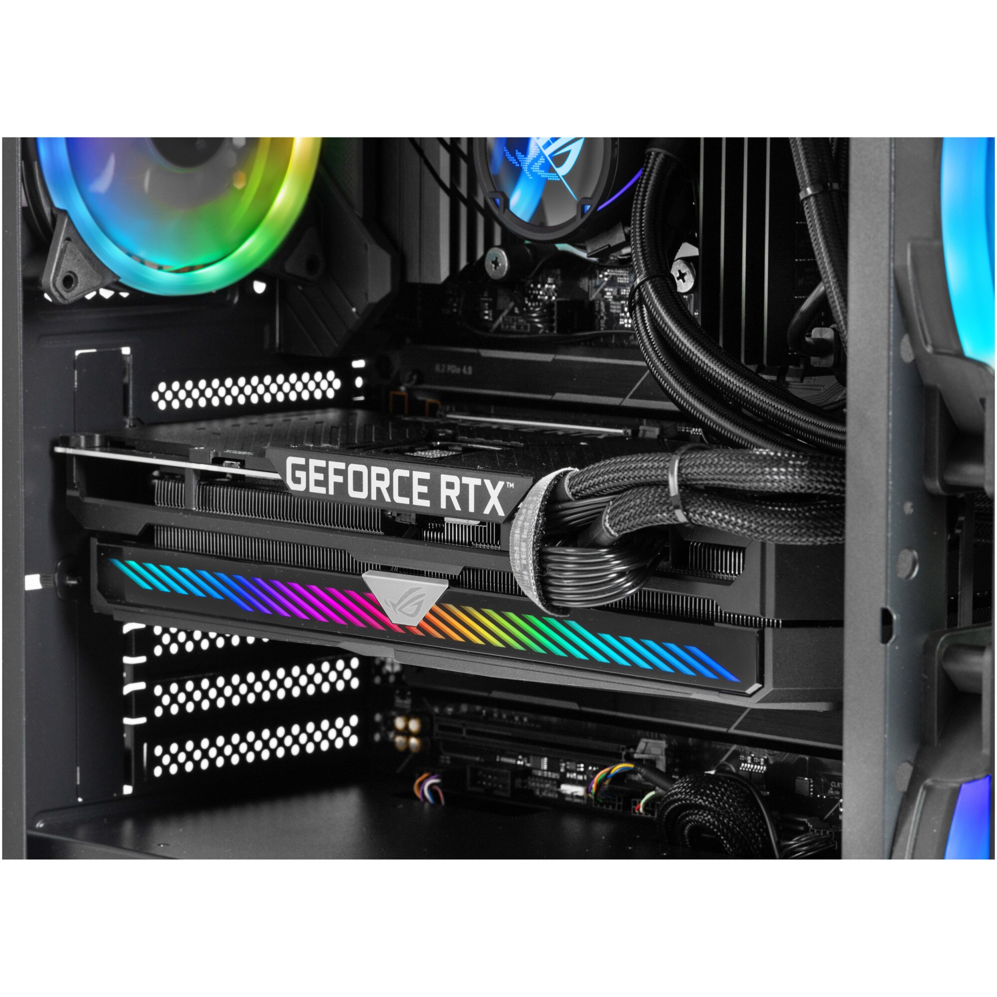 Sistem Desktop PC Gaming Microtech Ludix cu procesor AMD Ryzen 7 5700X ...