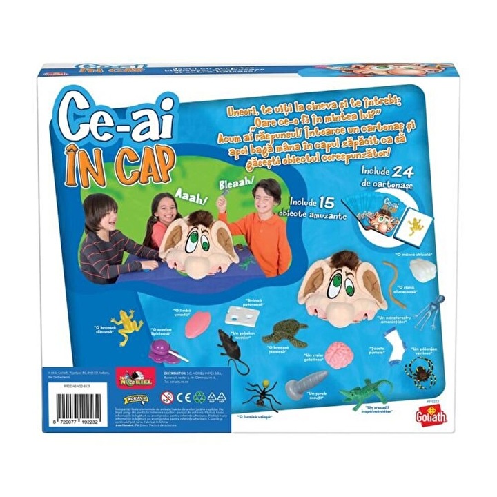 Joc interactiv Goliath Ned's Head - Ce-ai in cap