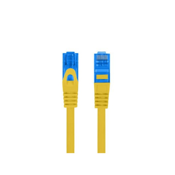 Кабел, Lanberg patch cord CAT.6A FTP LSZH CCA 10m Fluke Passed, yellow