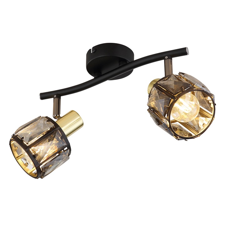 Spot INDIANA 54357-2B, Negru mat, 40 W, Globo Lighting