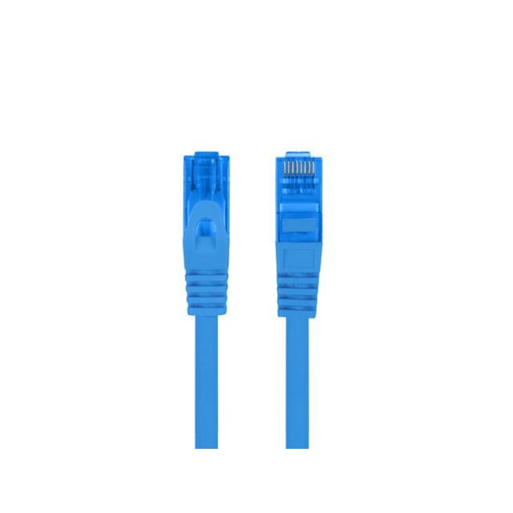 Кабел Lanberg SFTP Patch cord, 1 m, син
